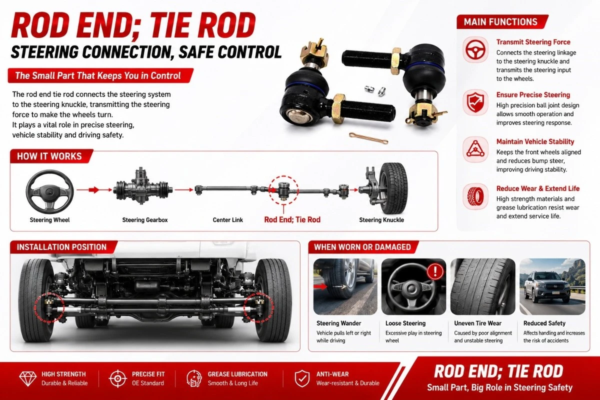 8972225100 8972225090 Tie Rod End LH / RH for Isuzu NKR / NPR / NQR Repair 8972225100 8972225090 Tie Rod End LH / RH for Isuzu NKR / NPR / NQR Repair