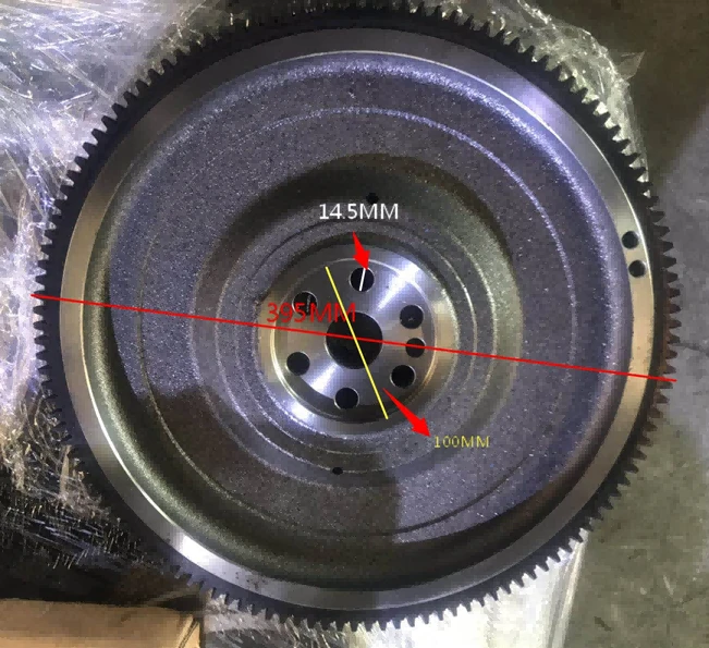 Isuzu Clutch Flywheel Bolt Hole Pitch Diameter Drawing Section B